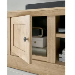 Wohnen Wohnzimmer-Landhausmöbel Set - Hengas (vierteilig)