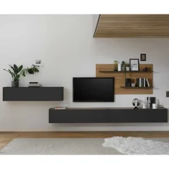 Wohnen Wohnzimmermöbel Set 450 cm breit - Ahilav (vierteilig)