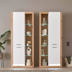 Wohnen Wohnzimmerschrank Duo modern - Adejano (zweiteilig)