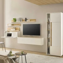 Wohnen Wohnzimmerschränke & Regale Kombi - Nonessia (sechsteilig)