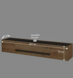 Wohnzimmerschränke und Paneel Set - Colomania (vierteilig)^Wohnen