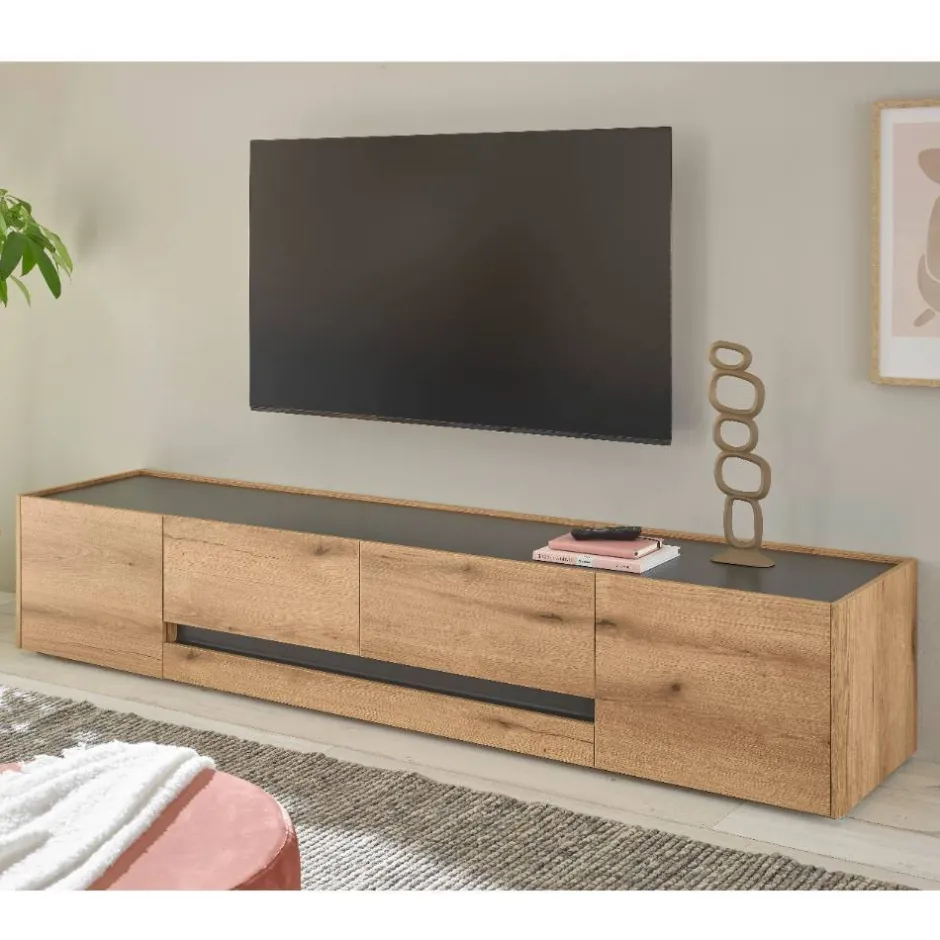 Wohnzimmerschränke und Paneel Set - Colomania (vierteilig)^Wohnen