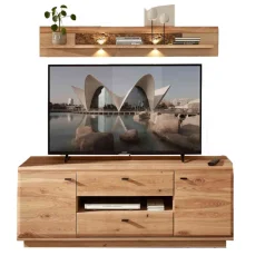 Wohnen Wohnzimmerschränke und Regal Set - Cassna (vierteilig)