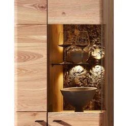 Wohnen Wohnzimmerschränke und Regal Set - Cassna (vierteilig)