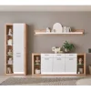 Wohnen Wohnzimmerschränke und Wandboard Set - Adejano (dreiteilig)
