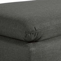 Wohnzimmersessel in Anthrazit und Nussbaum - Classimo^Wohnen Discount