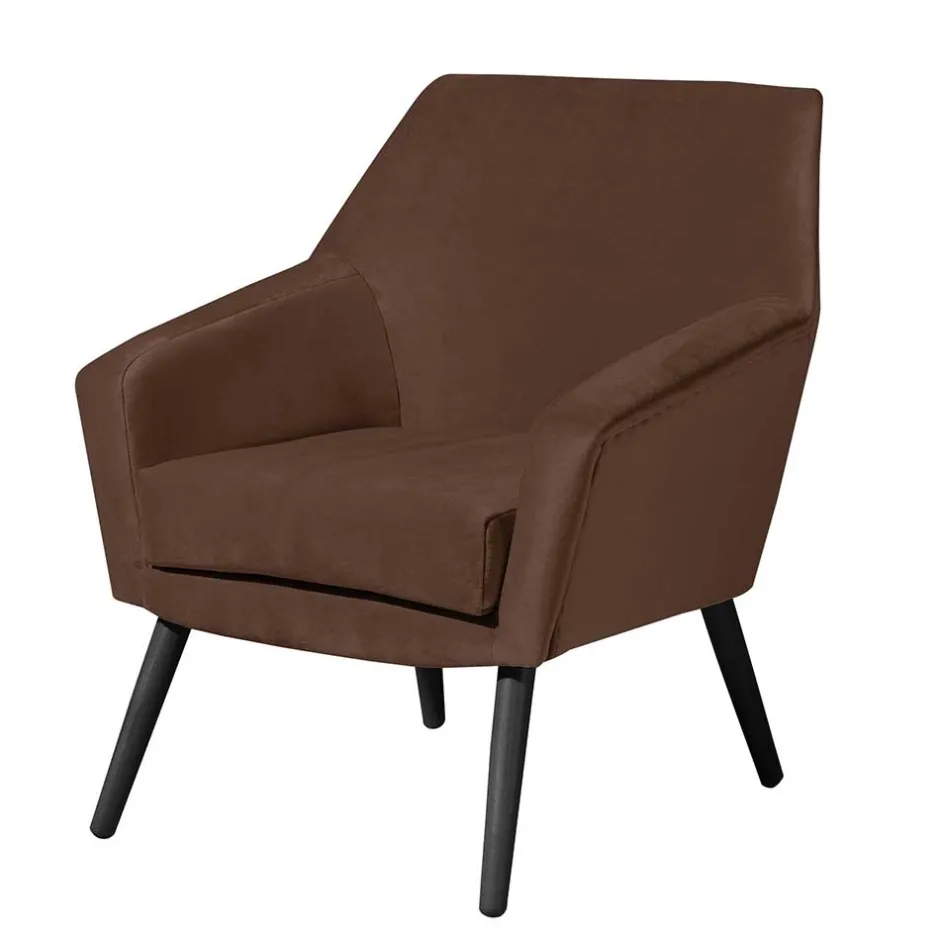 Wohnzimmersessel in Braun und Schwarz - Ian^Wohnen Discount