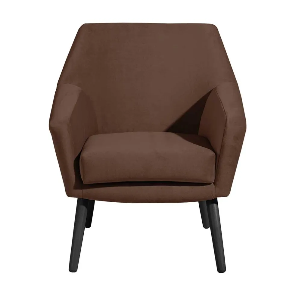 Wohnzimmersessel in Braun und Schwarz - Ian^Wohnen Discount