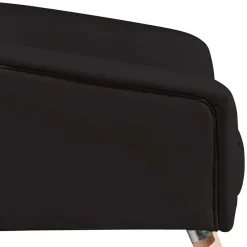 Wohnen Wohnzimmersessel in Schwarz Kunstleder - Ciabeta