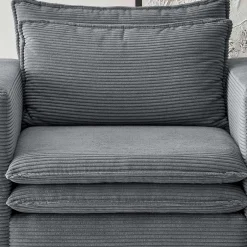 Wohnzimmersessel und Hocker Set - Ruffos (zweiteilig)^Wohnen Hot