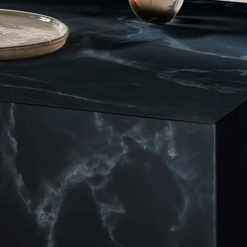 Wohnzimmertisch auf Sockel modern - Ligurcia^Wohnen