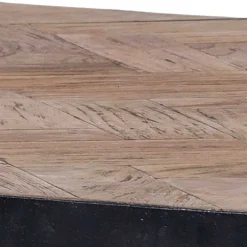 Wohnzimmertisch aus Teak mit Antik Finish - Roady^Wohnen