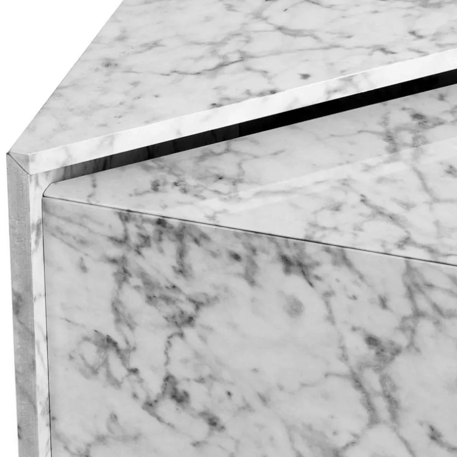 Wohnen Wohnzimmertisch Duo dreieckig - Lilith (zweiteilig)