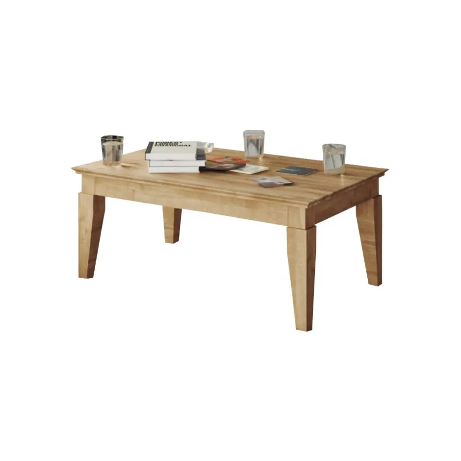 Wohnzimmertisch Masdamos aus Wildeiche Massivholz^Wohnen Hot