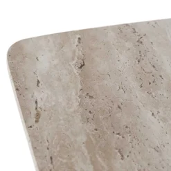 Wohnzimmertisch mit hellgrauer Marmorplatte - Cimbaly^Wohnen Sale