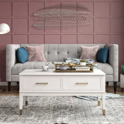 Wohnzimmertisch mit höhenverstellbarer Platte - Blames^Wohnen