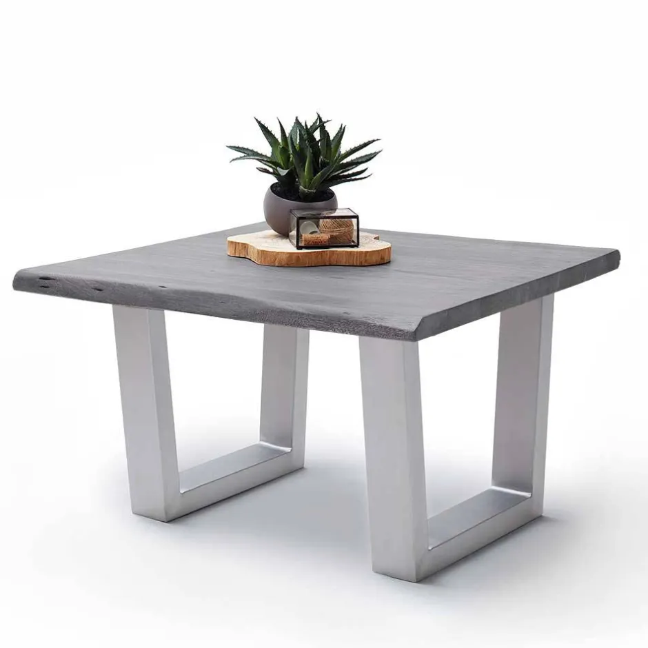 Wohnzimmertisch mit Naturkante Akazie - Daana^Wohnen Discount