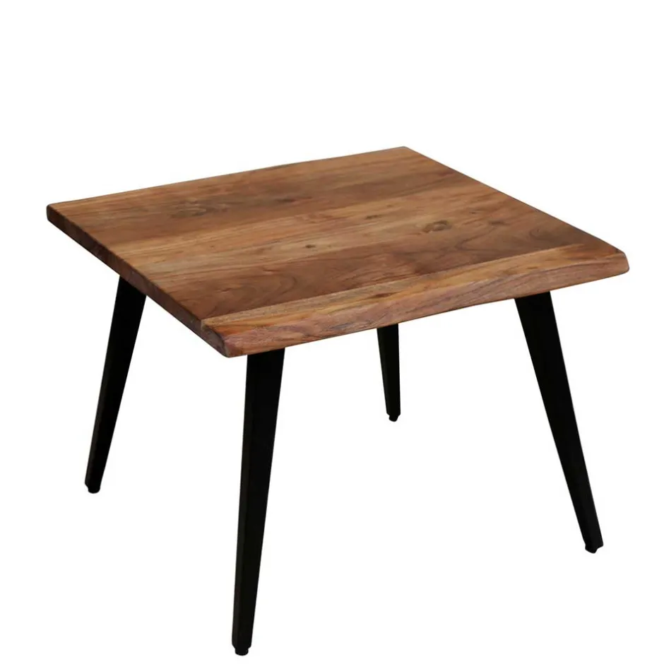 Wohnen Wohnzimmertisch mit Natur-Baumkante - Filmau