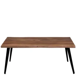 Wohnen Wohnzimmertisch mit Natur-Baumkante - Filmau