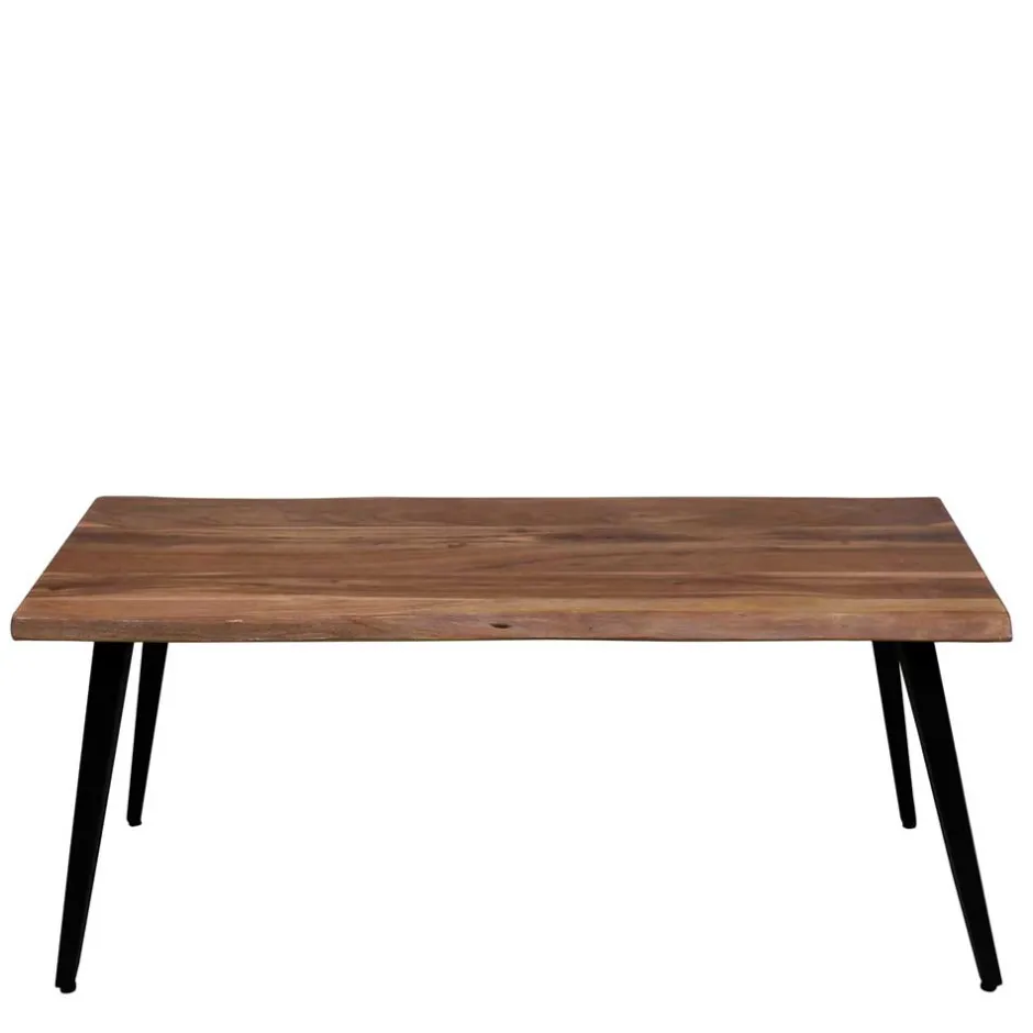 Wohnen Wohnzimmertisch mit Natur-Baumkante - Filmau