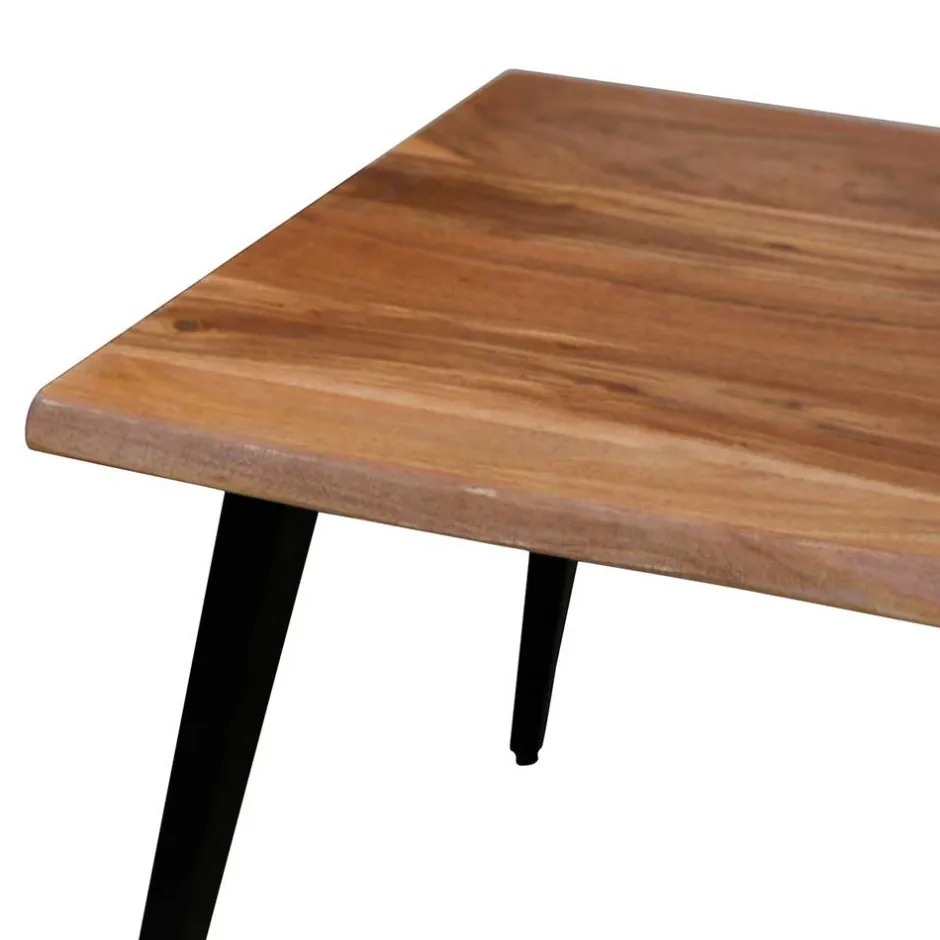 Wohnen Wohnzimmertisch mit Natur-Baumkante - Filmau