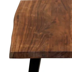 Wohnen Wohnzimmertisch mit Natur-Baumkante - Filmau