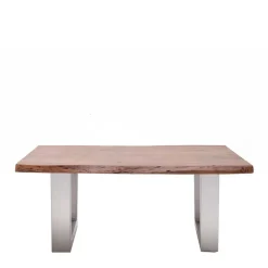 Wohnen Wohnzimmertisch mit organischer Baumkante - Onna