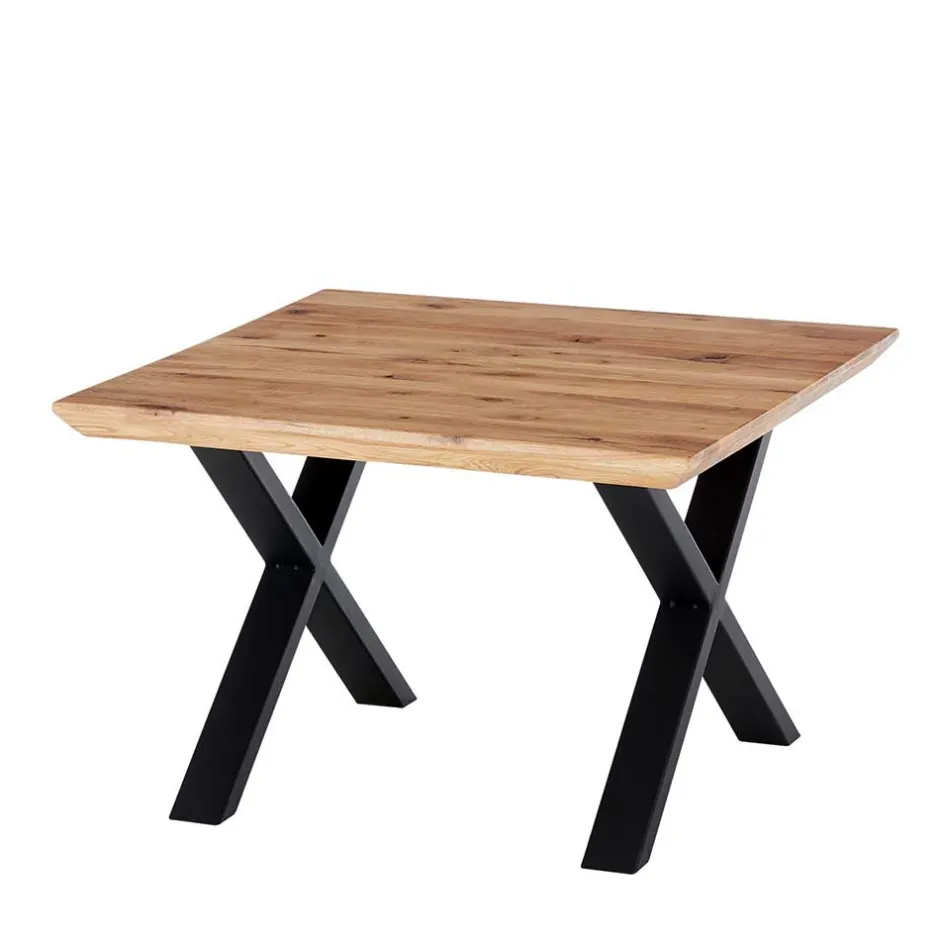 Wohnen Wohnzimmertisch mit X-Beinen - Ceraldina