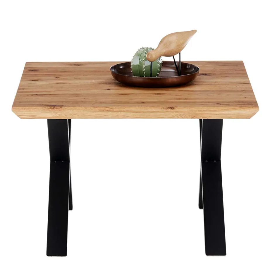 Wohnen Wohnzimmertisch mit X-Beinen - Ceraldina