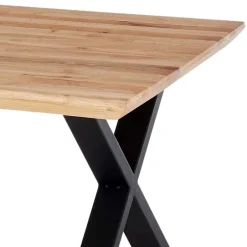 Wohnen Wohnzimmertisch mit X-Beinen - Ceraldina