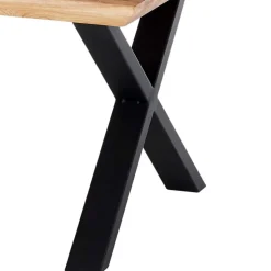 Wohnen Wohnzimmertisch mit X-Beinen - Ceraldina