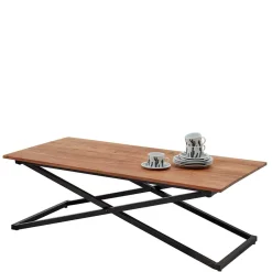 Wohnen Wohnzimmertisch mit zwei Tabletts - Mailiona