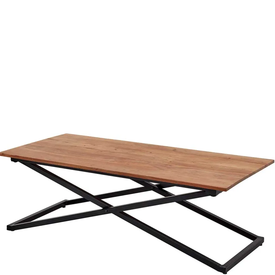 Wohnen Wohnzimmertisch mit zwei Tabletts - Mailiona