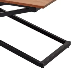 Wohnen Wohnzimmertisch mit zwei Tabletts - Mailiona