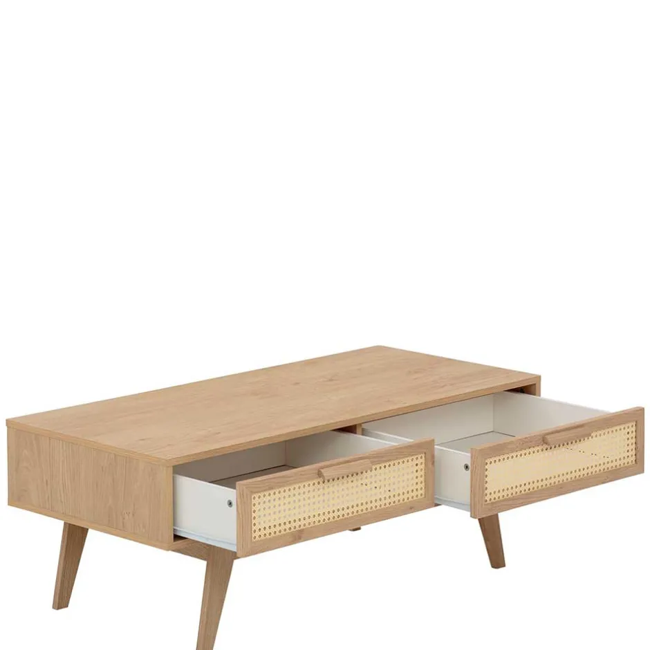 Wohnen Wohnzimmertisch mit zwei Schubladen - Oraina