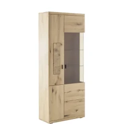 Wohnen Wohnzimmervitrine in Asteiche Hell - Losiamos