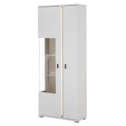 Wohnzimmervitrine mit LED Beleuchtung - Racelyn^Wohnen Sale