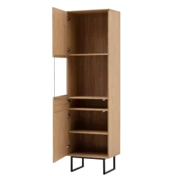 Wohnen Wohnzimmer-Wohnwand Set - Jaskin (dreiteilig)