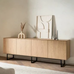 Wohnen Wohnzimmer-Wohnwand Set - Jaskin (dreiteilig)