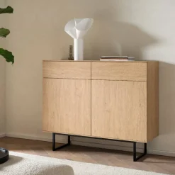 Wohnen Wohnzimmer-Wohnwand Set - Jaskin (dreiteilig)