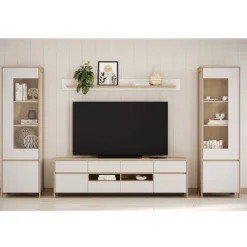 Wohnzimmer-Wohnwand Set - Ovidio (vierteilig)^Wohnen Online