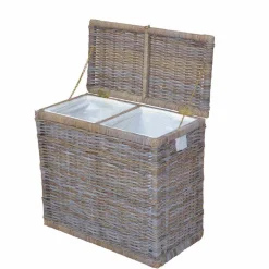 Wohnen Wäschesammler Podian in Grau