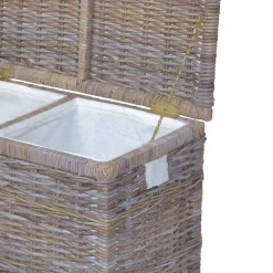 Wohnen Wäschesammler Podian in Grau