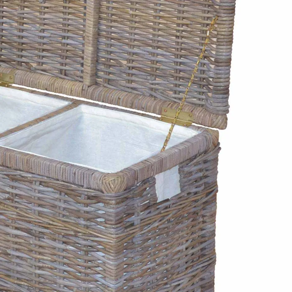 Wohnen Wäschesammler Podian in Grau