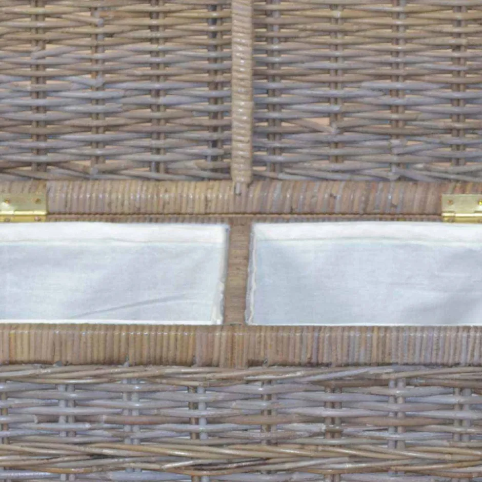 Wohnen Wäschesammler Podian in Grau