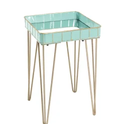 35x35 Beistelltisch mit Spiegelplatte - Rosario^Wohnen Online