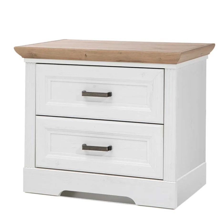 140x200 Bett & Nachtkommode & Schrank - Maggio (dreiteilig)^Wohnen New