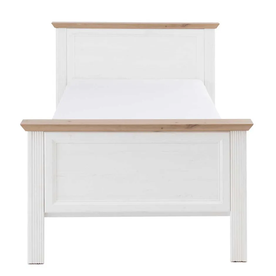 140x200 Bett & Nachtkommode & Schrank - Maggio (dreiteilig)^Wohnen New