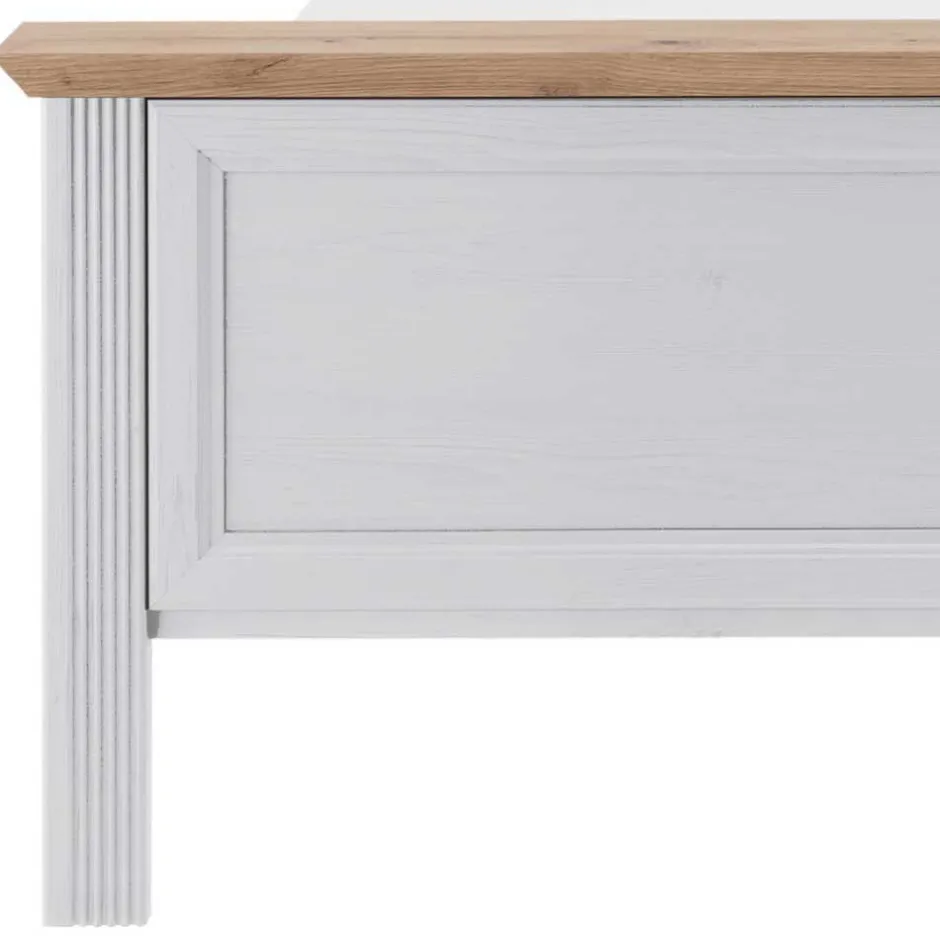 140x200 Bett & Nachtkommode & Schrank - Maggio (dreiteilig)^Wohnen New