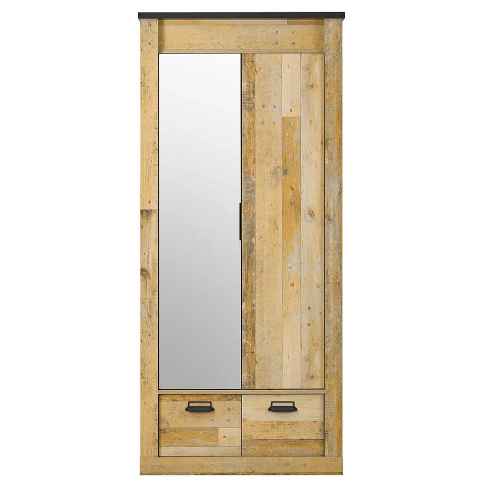 90x200 Bett & Nachttisch & Schrank - Naiavio (dreiteilig)^Wohnen